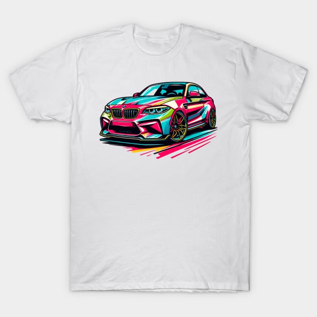 BMW M2 T-Shirt by Vehicles-Art